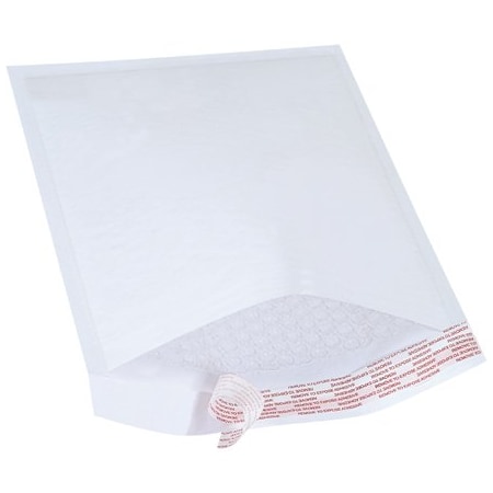 Bsc Preferred 8-1/2 x 12'' White No 2 Self-Seal Bubble Mailers, 25PK B855WSS25PK